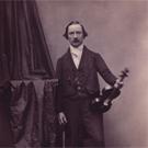 Unidentified man with a violin